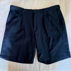 Haggar Cool 18 Pro - Men's Navy Performance Shorts